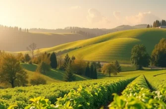 A picturesque field filled with healthy vegetables and fruits, symbolizing nutrition.