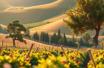 A picturesque orchard filled with diverse fruits and vegetables highlighting the importance of nutrition.