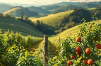 A scenic view of a lush field brimming with vibrant organic produce, highlighting the beauty of nature.