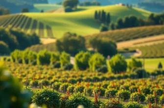 Vivid scenery featuring fresh produce in a sunlit field, representing the essence of a heart-healthy diet.
