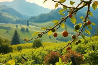 A lush green field with vibrant vegetables and fruits, symbolizing the essence of nutritious eating.