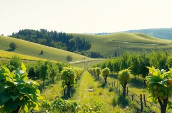 A stunning view of a field filled with colorful fruits and vegetables.
