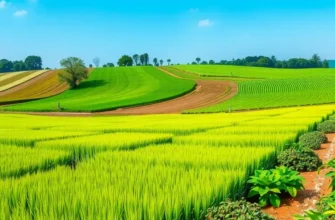 A serene natural landscape symbolizing the importance of healthy nutrition.