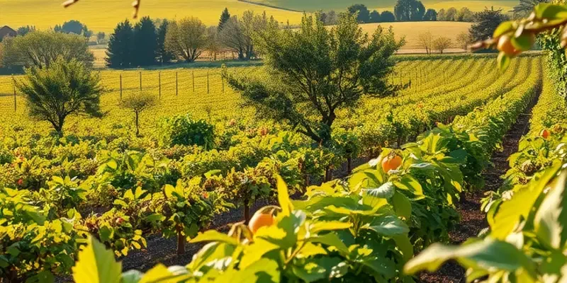 A lush field full of vibrant produce highlighting the importance of food preservation.