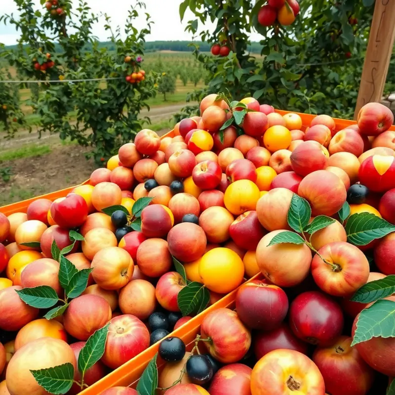 A flourishing sunlit field reflecting the abundance of nature’s produce.