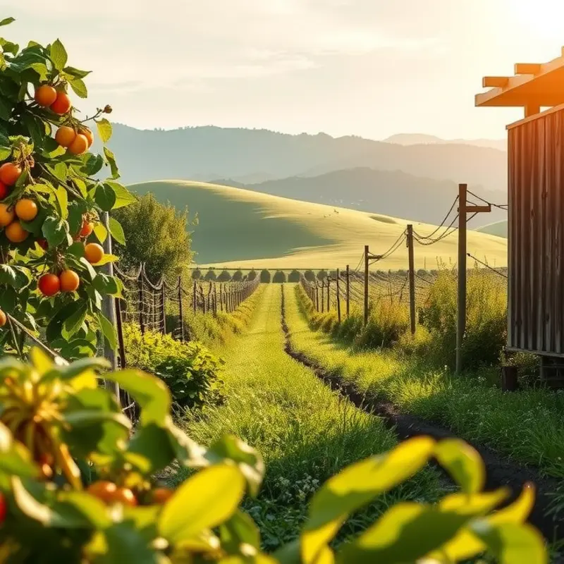 A serene landscape showcasing the abundance of nature.