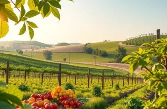 A vibrant organic garden showcasing the richness of healthy produce.