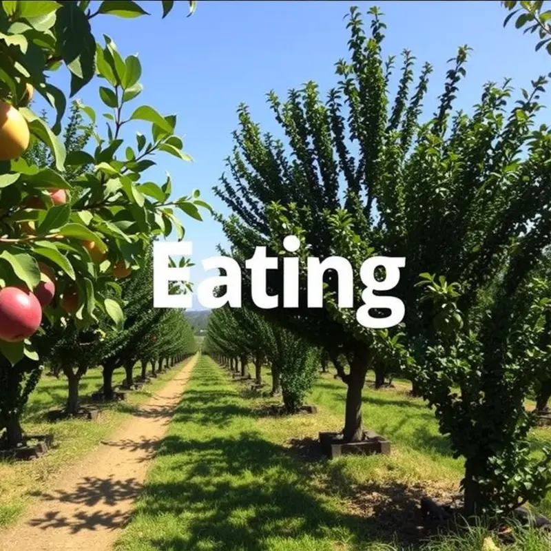Lush greenery and vibrant produce illustrate the abundance of nature.