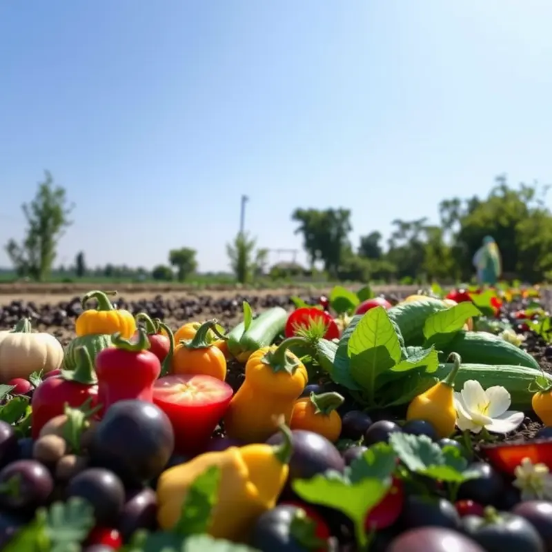 A vibrant field representing the abundance of nature.