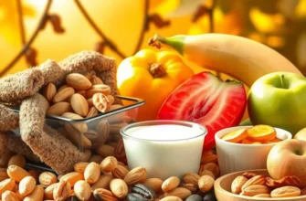 A vibrant field filled with organic fruits and vegetables in a natural setting.