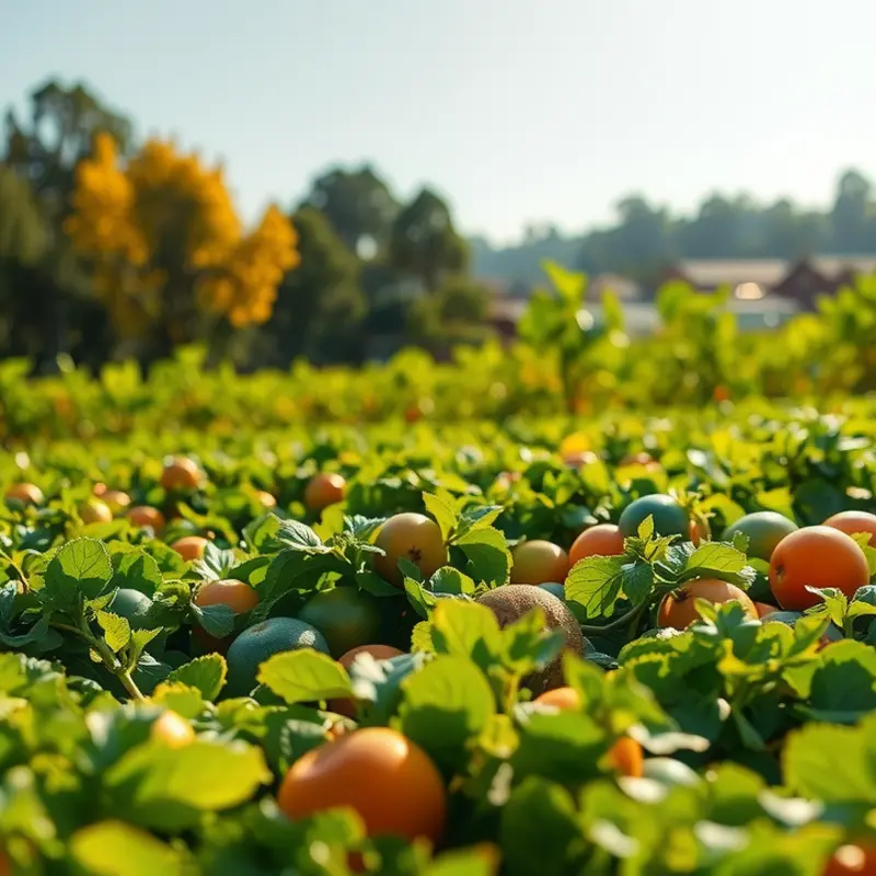 A vibrant field representing the abundance of nature.