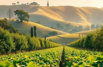 Photorealistic image of a vibrant field with an abundance of organic fruits and vegetables, highlighting healthy nutrition.