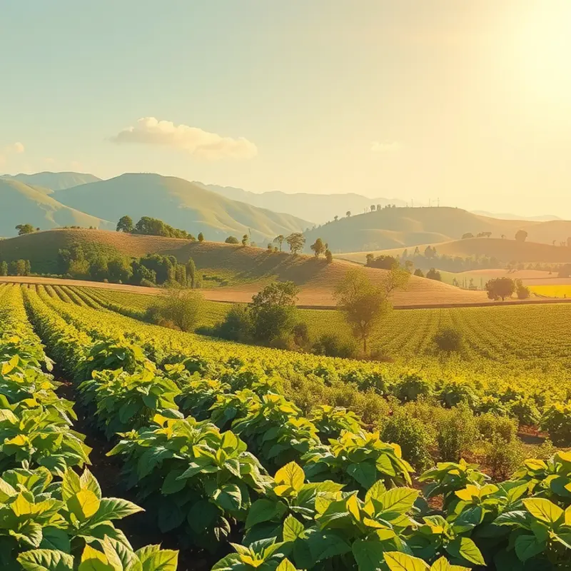 A serene orchard showcasing the natural ingredients often associated with apple cider vinegar.