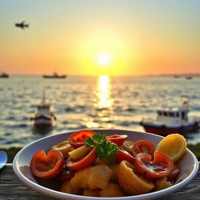 A sunlit field abundant with fresh herbs and spices, echoing the essence of Thai cooking.