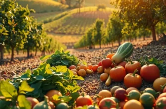 A harmonious scene of an organic landscape featuring rich greenery, representing diverse brewing traditions.