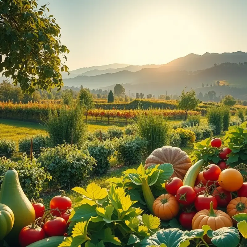 A serene sunlit field representing the freshness needed for optimal bread storage.