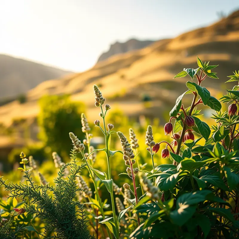 A vibrant orchard representing the abundance of global culinary traditions.