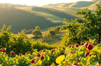 A vibrant field illustrating the abundance of fresh produce and herbs.
