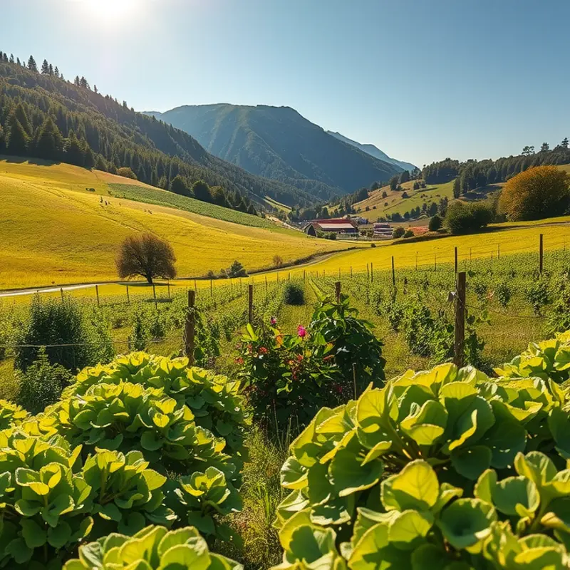A vibrant field emphasizing fresh produce indicative of the clean keto diet.