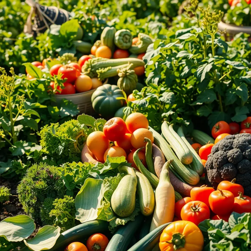 A vibrant assortment of fresh produce ideal for meal prep bowls.
