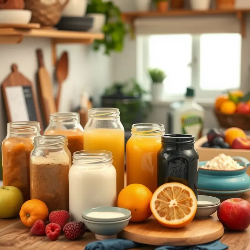 A vibrant landscape representing natural sweeteners and organic produce.