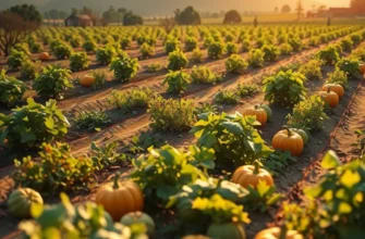 A captivating landscape filled with fruits and vegetables symbolizing natural health.