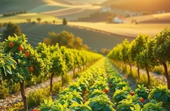 A photorealistic image of a sunlit field full of vibrant vegetables, showcasing the organic beauty of nature.