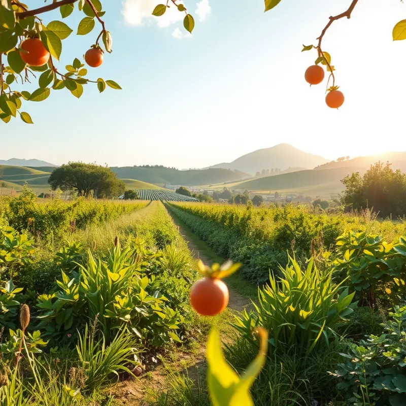 Sunlit field of vibrant ingredients, perfect for creamy dips.