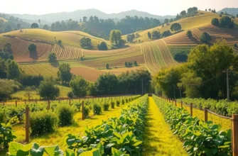 A vibrant field of organic produce representing global culinary diversity.