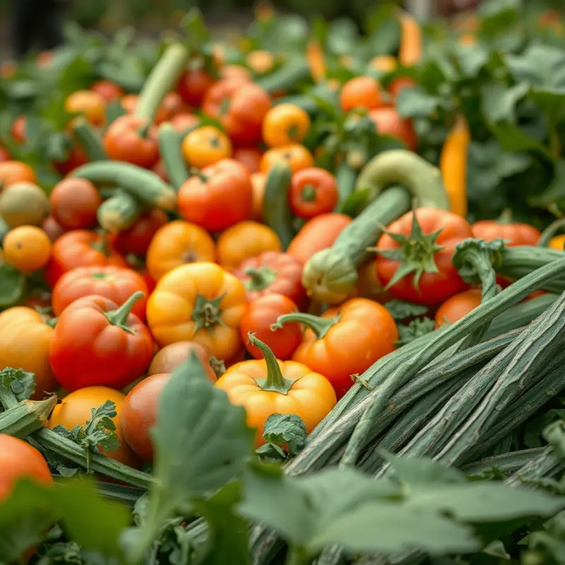An idyllic orchard showcasing fresh, organic produce.