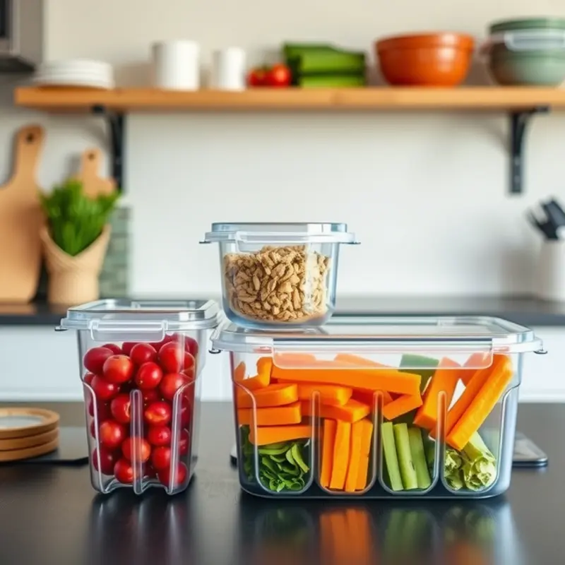A vibrant field of fresh produce representing healthy meal preparation.