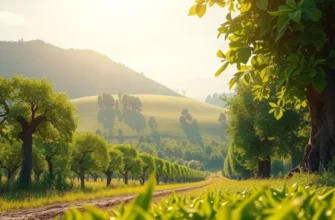 A natural landscape filled with vegetables and fruits, representing the fundamentals of energy nutrition.