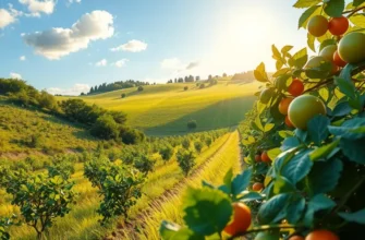 A bright field with an abundance of organic produce representing healthy eating.