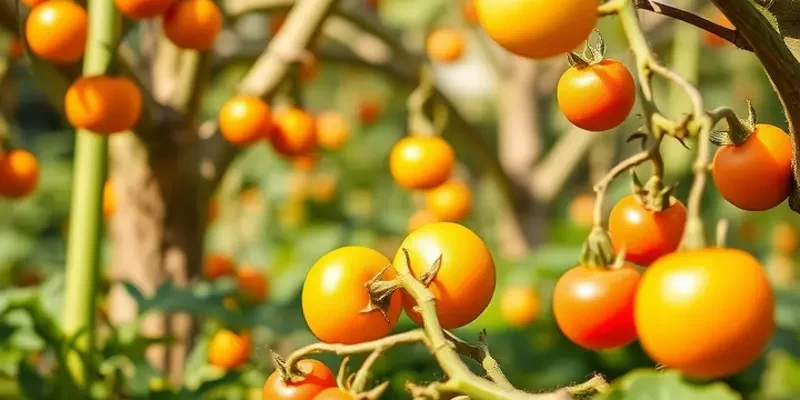 A serene landscape showcasing the essence of healthy nutrition with fresh vegetables and fruits.