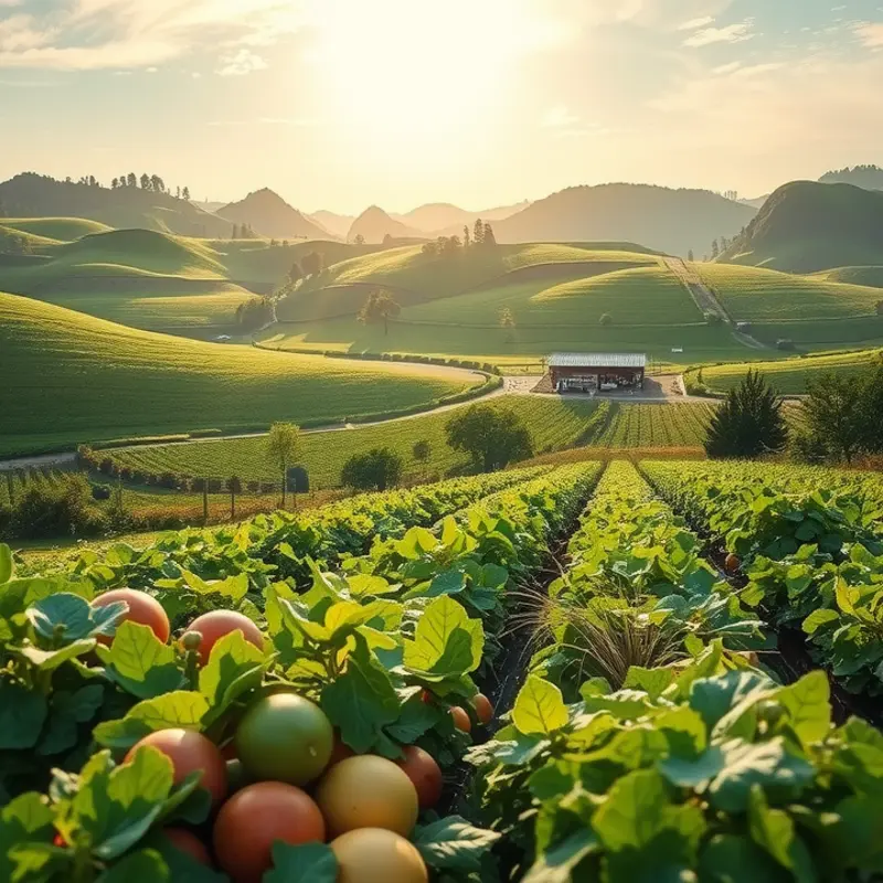A vibrant orchard representing the freshness of homemade ingredients.