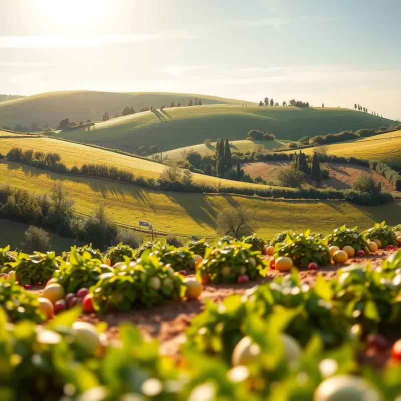 The vibrant connection between nature and healthy nutrition.