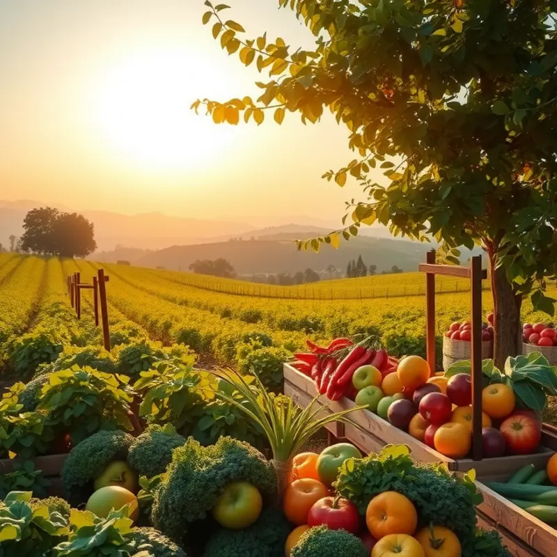 A vibrant orchard illustrating the beauty of nature’s bounty.