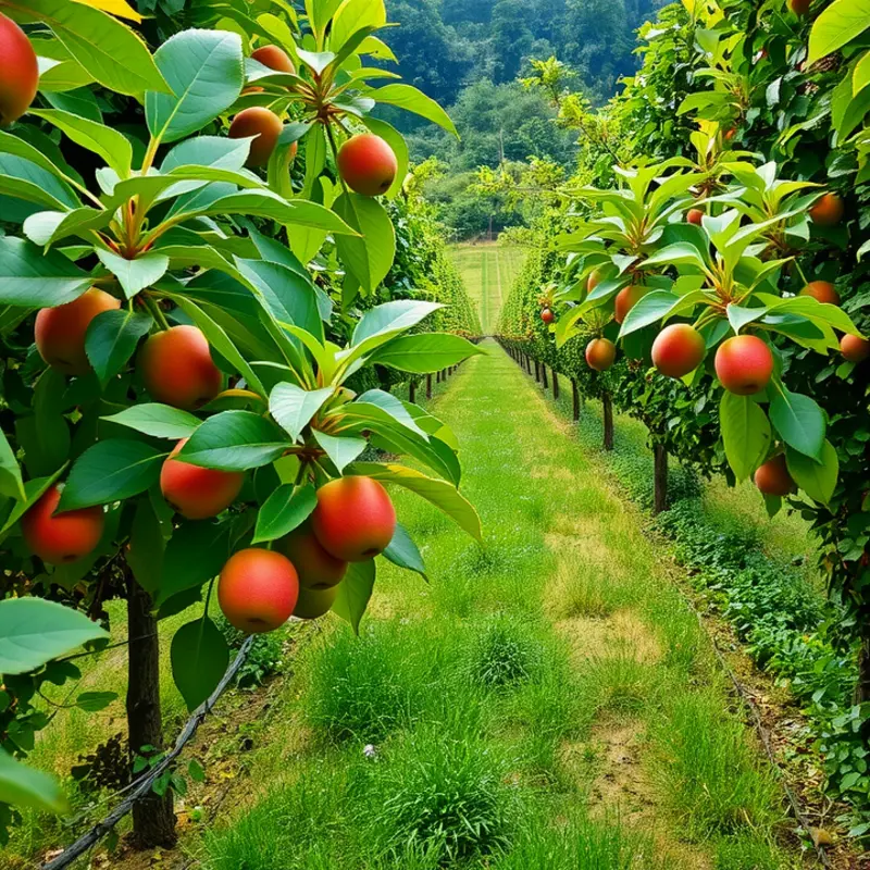 A vibrant field of fresh produce, emphasizing organic growth.