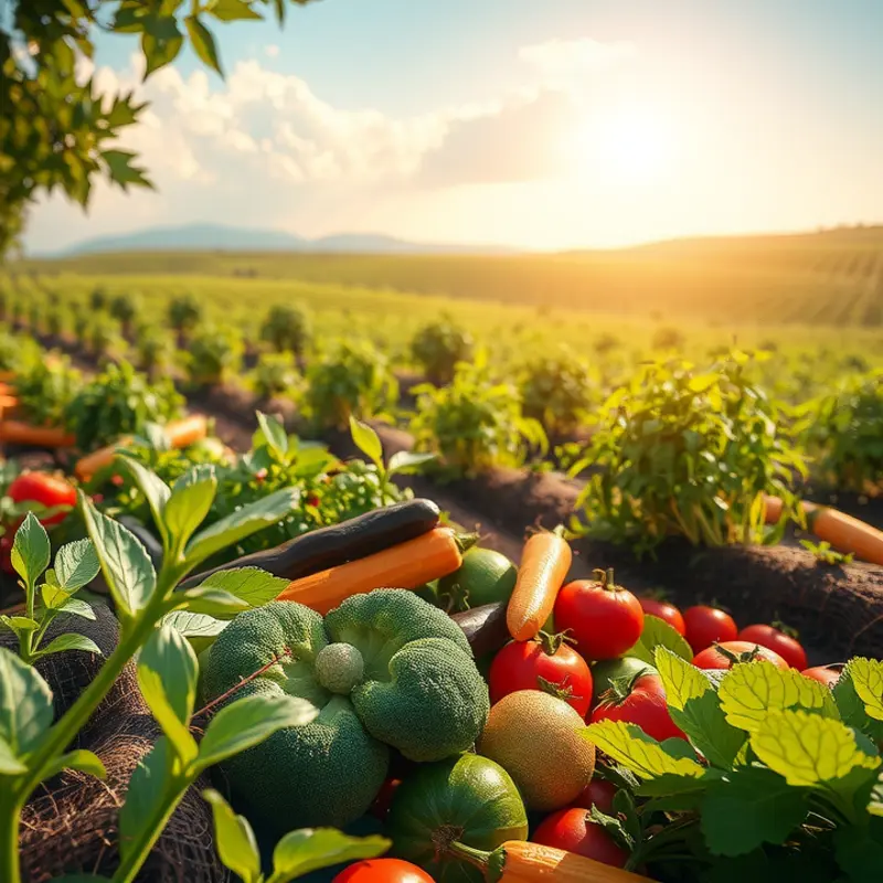 A lush landscape symbolizing the abundant nutrients found in maca powder.