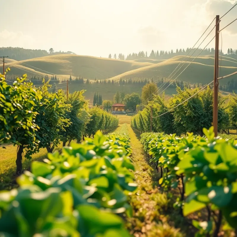 A vibrant orchard representing the abundance of micronutrient-rich foods.