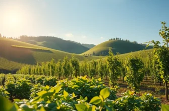 A vibrant field filled with fresh produce, highlighting the beauty of organic cooking.