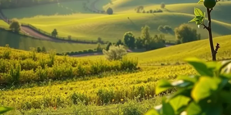 A lush field representing the connection between nature and nutrient-dense foods.
