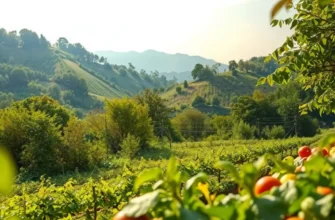 A sunlit field filled with organic produce, symbolizing healthy dietary choices.
