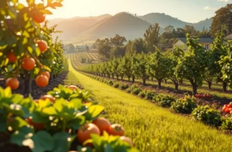 A picturesque landscape highlighting the organic connection between seas and cuisine.