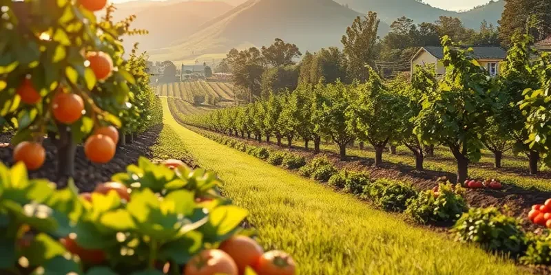 A picturesque landscape highlighting the organic connection between seas and cuisine.