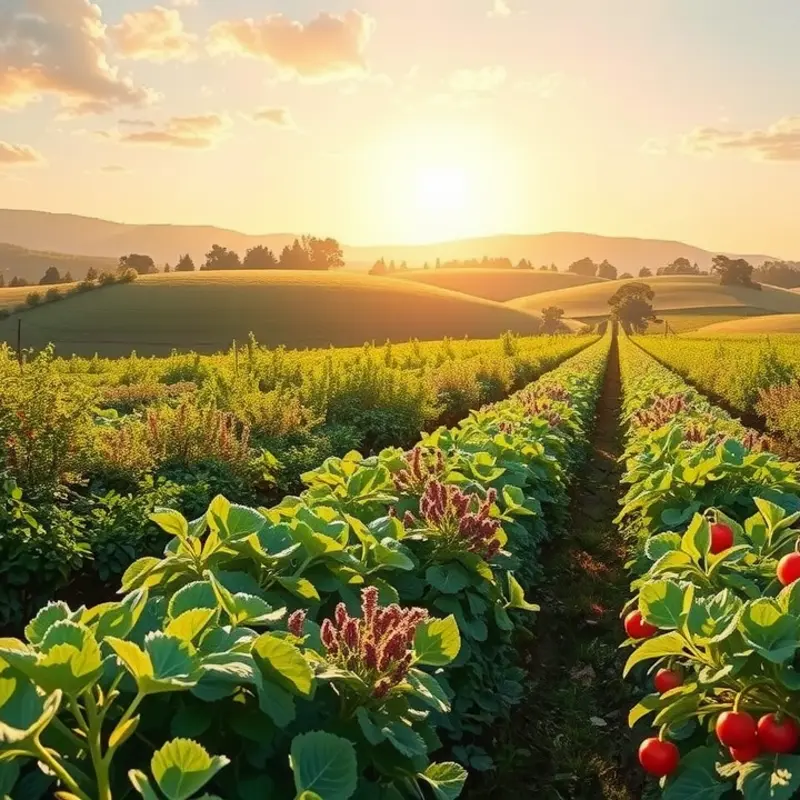 A picturesque field representing the richness of a low-carbohydrate vegan diet.