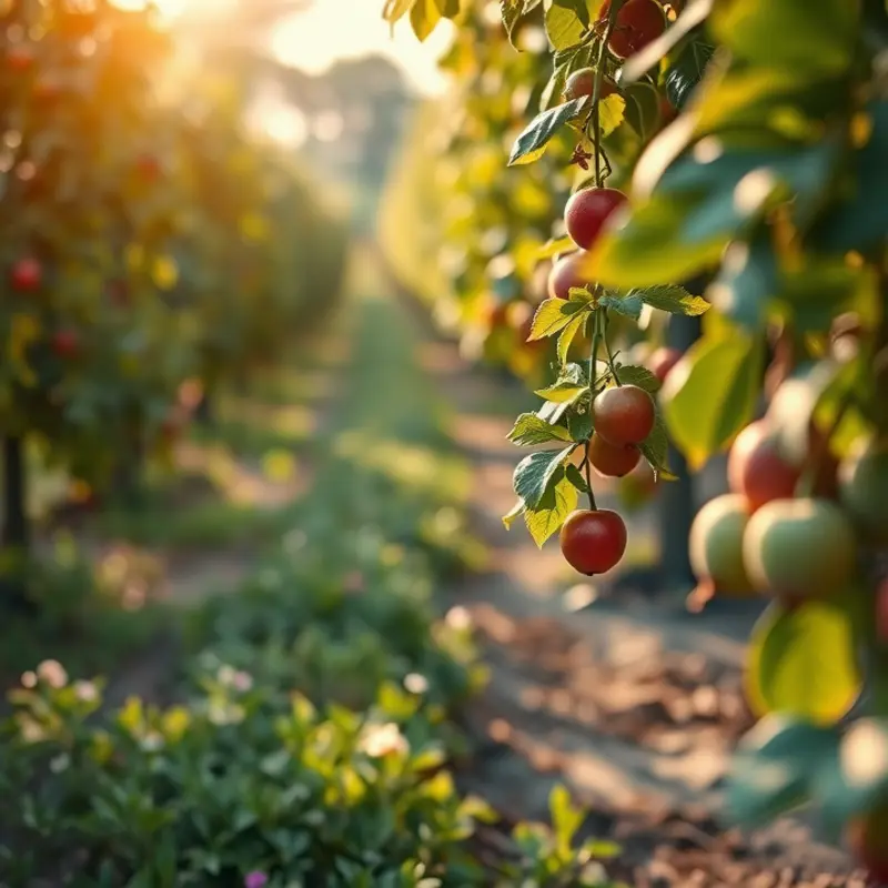 A vibrant field of fresh produce, highlighting natural ingredients.