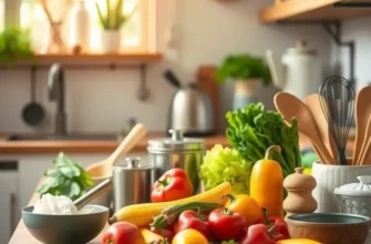 Vibrant organic produce growing in a sunlit field, emphasizing freshness and health.