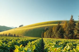A vibrant landscape highlighting fresh fruits and vegetables in natural sunlight.