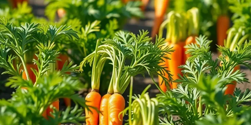 A photorealistic scene of a sunlit field with various organic produce, symbolizing healthy nutrition.